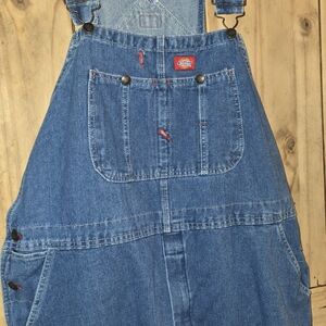 Dickies Blue Denim Bib Men's Overalls